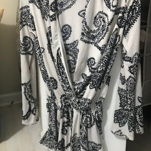 Vintage Havana wide sleeved romper